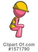 Pink Design Mascot Clipart #1571790 by Leo Blanchette