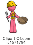 Pink Design Mascot Clipart #1571794 by Leo Blanchette