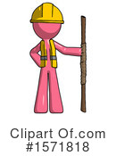 Pink Design Mascot Clipart #1571818 by Leo Blanchette