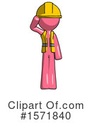 Pink Design Mascot Clipart #1571840 by Leo Blanchette