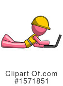 Pink Design Mascot Clipart #1571851 by Leo Blanchette