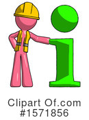 Pink Design Mascot Clipart #1571856 by Leo Blanchette
