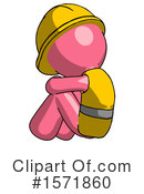 Pink Design Mascot Clipart #1571860 by Leo Blanchette