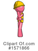 Pink Design Mascot Clipart #1571866 by Leo Blanchette