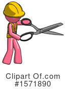 Pink Design Mascot Clipart #1571890 by Leo Blanchette