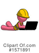 Pink Design Mascot Clipart #1571891 by Leo Blanchette