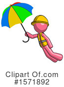 Pink Design Mascot Clipart #1571892 by Leo Blanchette