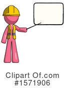Pink Design Mascot Clipart #1571906 by Leo Blanchette