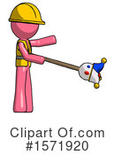 Pink Design Mascot Clipart #1571920 by Leo Blanchette