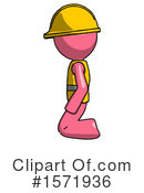 Pink Design Mascot Clipart #1571936 by Leo Blanchette