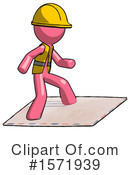 Pink Design Mascot Clipart #1571939 by Leo Blanchette