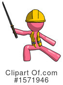 Pink Design Mascot Clipart #1571946 by Leo Blanchette