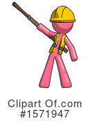 Pink Design Mascot Clipart #1571947 by Leo Blanchette