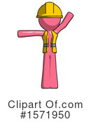 Pink Design Mascot Clipart #1571950 by Leo Blanchette