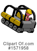 Pink Design Mascot Clipart #1571958 by Leo Blanchette