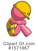 Pink Design Mascot Clipart #1571967 by Leo Blanchette