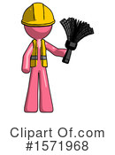 Pink Design Mascot Clipart #1571968 by Leo Blanchette