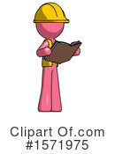 Pink Design Mascot Clipart #1571975 by Leo Blanchette