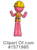 Pink Design Mascot Clipart #1571985 by Leo Blanchette