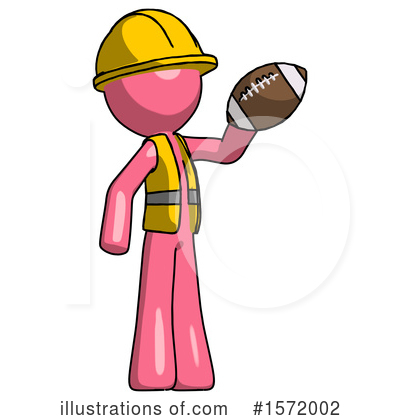 Royalty-Free (RF) Pink Design Mascot Clipart Illustration by Leo Blanchette - Stock Sample #1572002