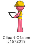 Pink Design Mascot Clipart #1572019 by Leo Blanchette