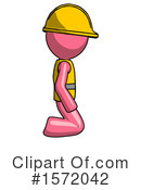 Pink Design Mascot Clipart #1572042 by Leo Blanchette