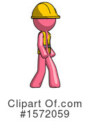 Pink Design Mascot Clipart #1572059 by Leo Blanchette
