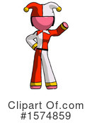 Pink Design Mascot Clipart #1574859 by Leo Blanchette