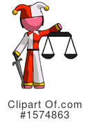 Pink Design Mascot Clipart #1574863 by Leo Blanchette