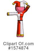 Pink Design Mascot Clipart #1574874 by Leo Blanchette