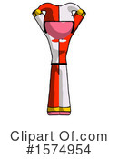 Pink Design Mascot Clipart #1574954 by Leo Blanchette