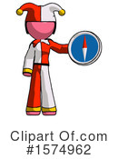 Pink Design Mascot Clipart #1574962 by Leo Blanchette