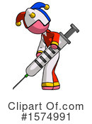 Pink Design Mascot Clipart #1574991 by Leo Blanchette