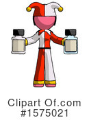 Pink Design Mascot Clipart #1575021 by Leo Blanchette