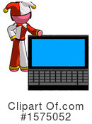 Pink Design Mascot Clipart #1575052 by Leo Blanchette