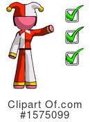 Pink Design Mascot Clipart #1575099 by Leo Blanchette