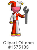 Pink Design Mascot Clipart #1575133 by Leo Blanchette