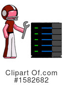 Pink Design Mascot Clipart #1582682 by Leo Blanchette