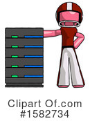 Pink Design Mascot Clipart #1582734 by Leo Blanchette