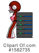 Pink Design Mascot Clipart #1582735 by Leo Blanchette
