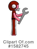 Pink Design Mascot Clipart #1582745 by Leo Blanchette
