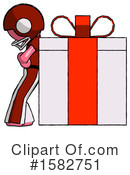 Pink Design Mascot Clipart #1582751 by Leo Blanchette