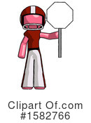 Pink Design Mascot Clipart #1582766 by Leo Blanchette