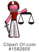 Pink Design Mascot Clipart #1582805 by Leo Blanchette