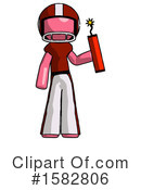 Pink Design Mascot Clipart #1582806 by Leo Blanchette