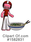 Pink Design Mascot Clipart #1582831 by Leo Blanchette