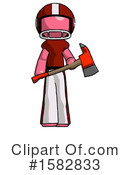 Pink Design Mascot Clipart #1582833 by Leo Blanchette