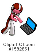 Pink Design Mascot Clipart #1582861 by Leo Blanchette