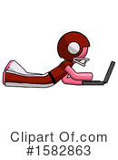 Pink Design Mascot Clipart #1582863 by Leo Blanchette