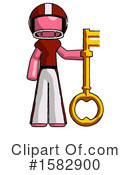 Pink Design Mascot Clipart #1582900 by Leo Blanchette